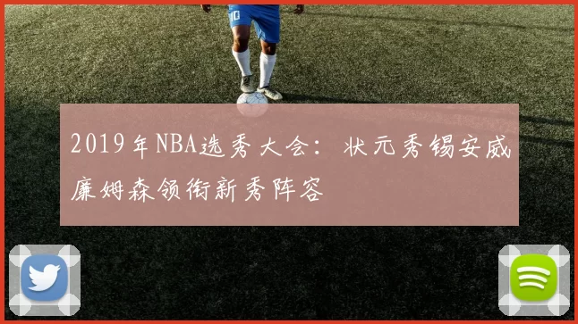 2019年NBA选秀大会:状元秀锡安威廉姆森领衔新秀阵容